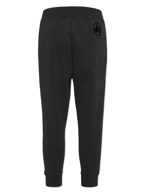 logo-appliqué tapered track pants
